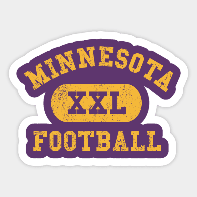 Minnesota Football II Sticker by sportlocalshirts